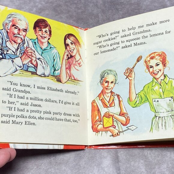 The Waltons Elizabeth And The Magic Lamp  1975 Vintage Childrens Book - Picture 4 of 7